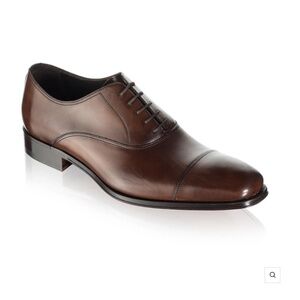 🟤 To Boot Aidan Brown Cap Toe Oxford, Cognac Color, Size 13
